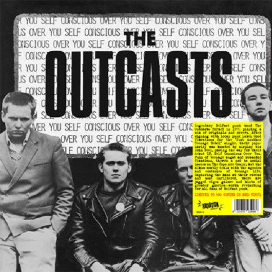 OUTCASTS, THE "Self Conscious Over You" LP (Red Vinyl)