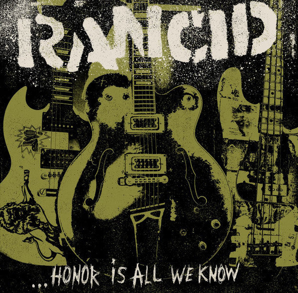 RANCID "Honor is All We Know" LP (Green/Yellow Splatter Vinyl)