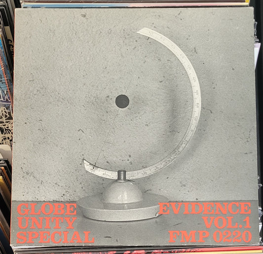 GLOBE UNITY SPECIAL "Evidence Vol 1" LP (1976) Free Jazz German Press VG+/VG+