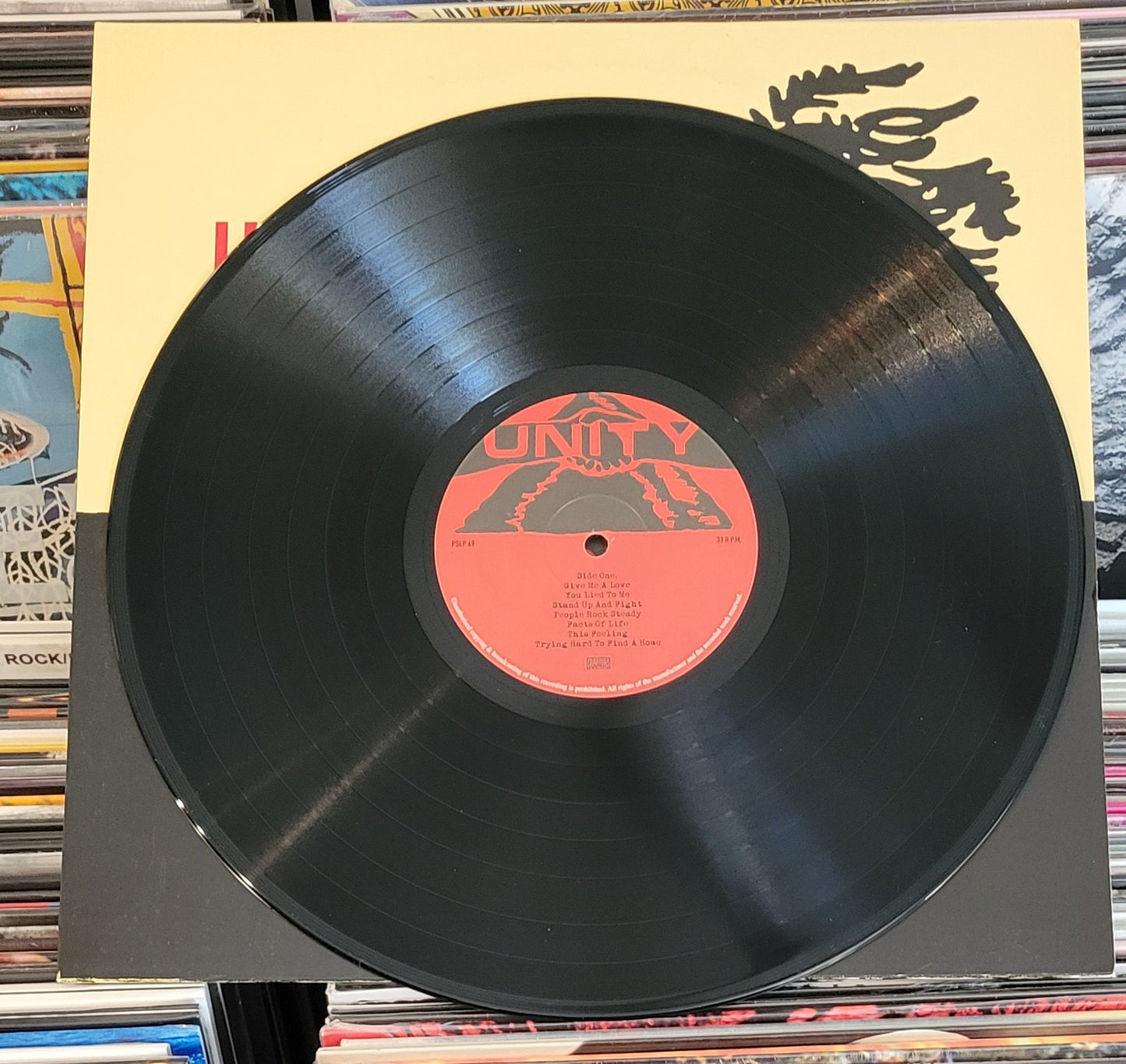 UNIQUES, THE "Absolutely Rocksteady" LP (2010) Reggae Rocksteady Import VG+/VG+