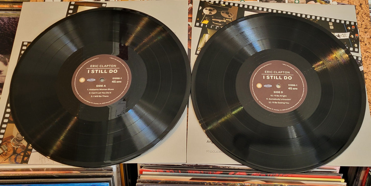 CLAPTON, ERIC "I Still Do" LPx2 (180 GRAM) Rock 45 rpm VG+/VG+