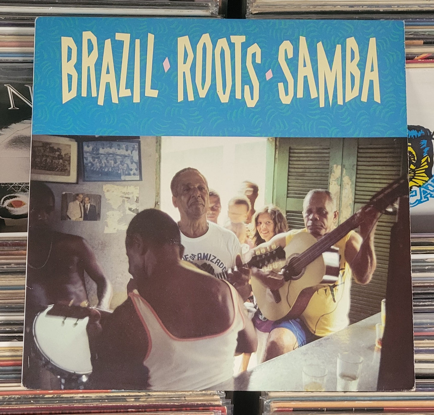 VARIOUS - Brazil Roots Samba (Compilation LP) 1989 VG/VG