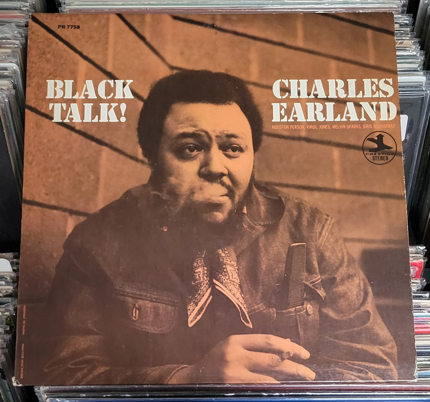 EARLAND, CHARLES "Black Talk!" LP (1970) Jazz Funk VG/VG