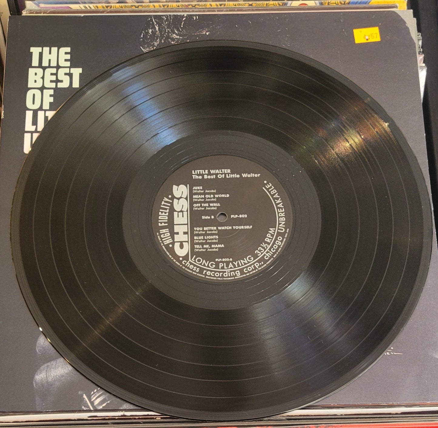 LITTLE WALTER "The Best of Little Walter" (1983) Chicago Blues Japan Promo VG