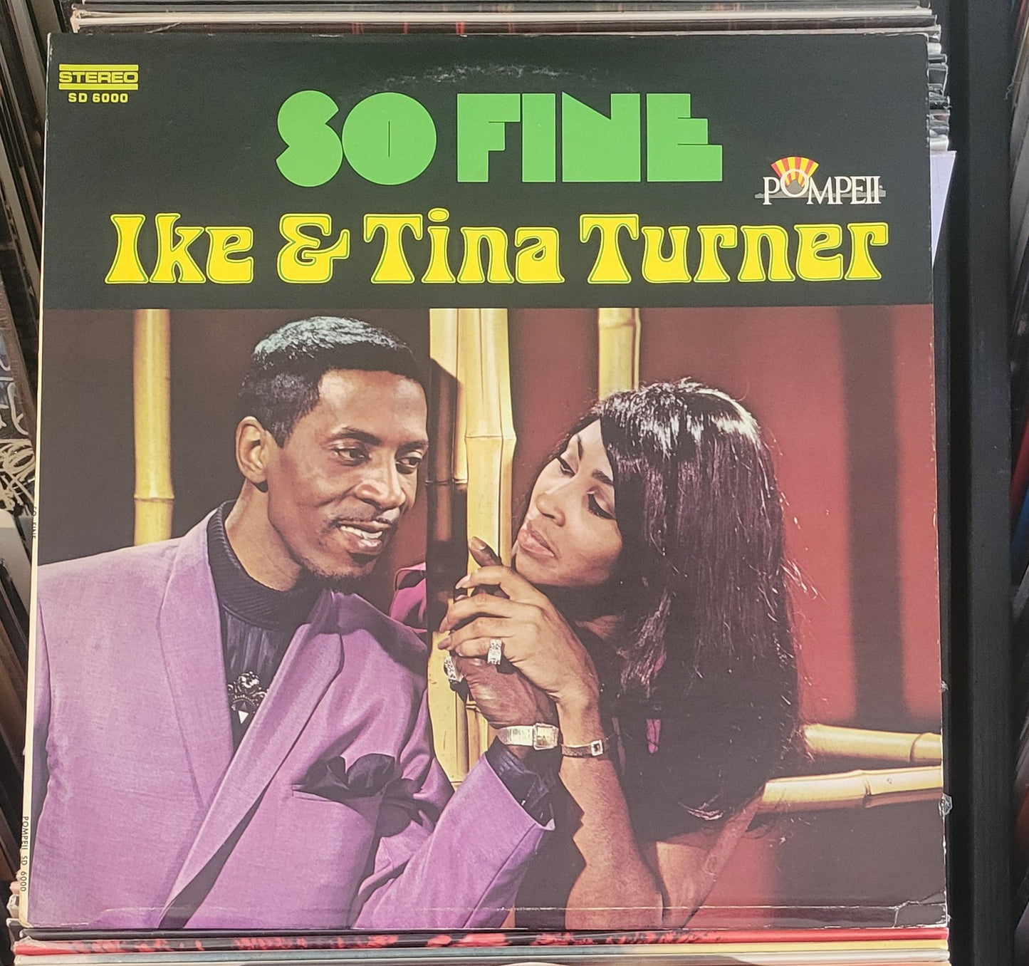 TURNER, IKE & TINA "So Fine" (1968) Funk/Soul LP VG/VG