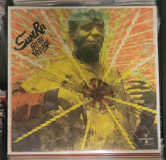 SUN RA "Stray Voltage" LP (2025 Record Store Day) Orange vinyl VG+/VG+