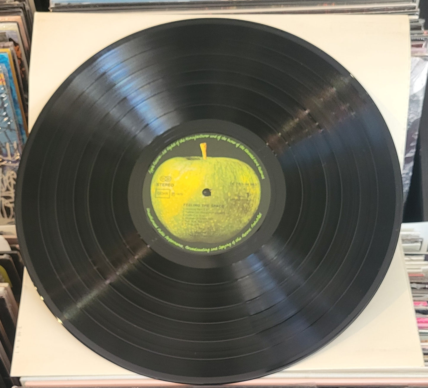 YOKO ONO, PLASTIC ONO BAND "Feeling The Space" (1973) German Press VG+/VG+