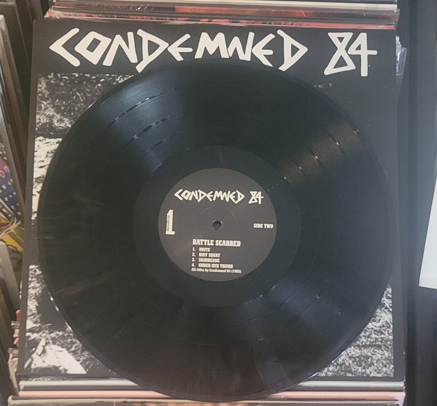 CONDEMNED 84 "Battle Scarred" LP