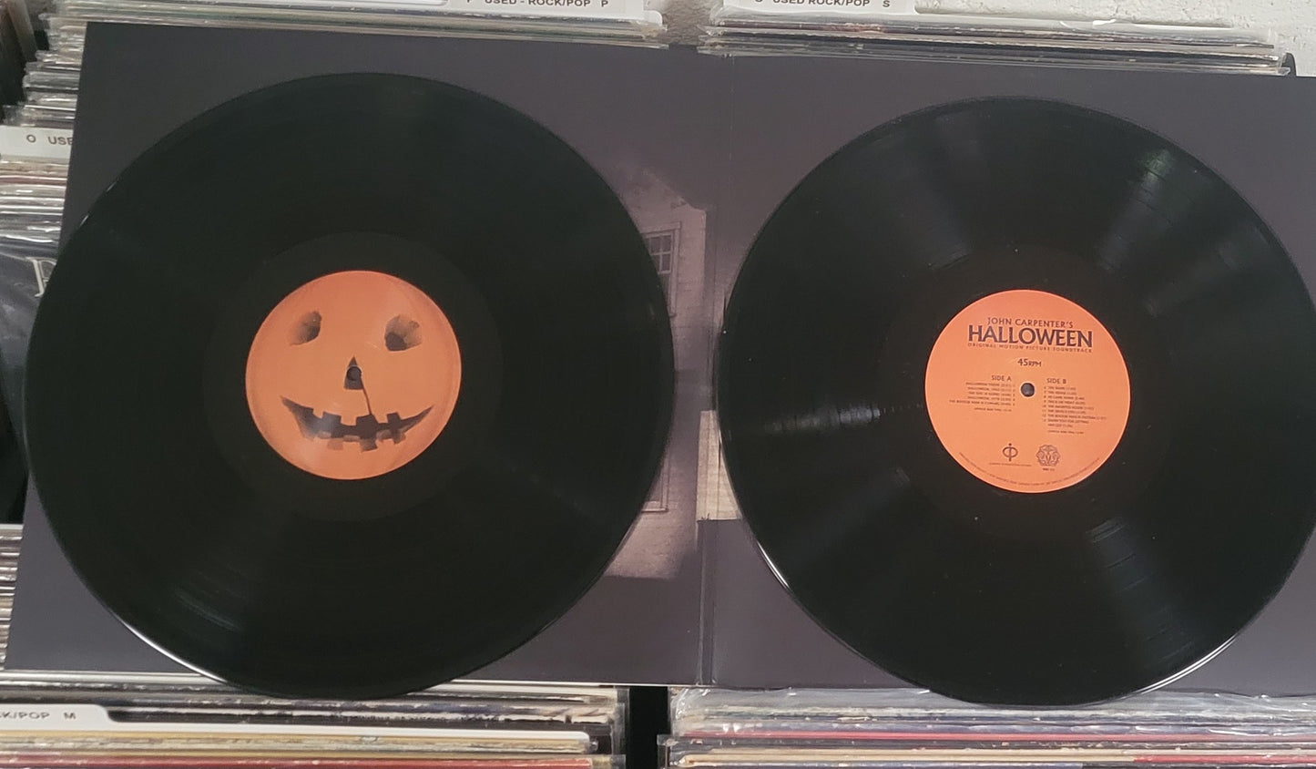 CARPENTER, JOHN - HALLOWEEN (OST) 45 rpm Limited 180g 2013 VG+/VG+
