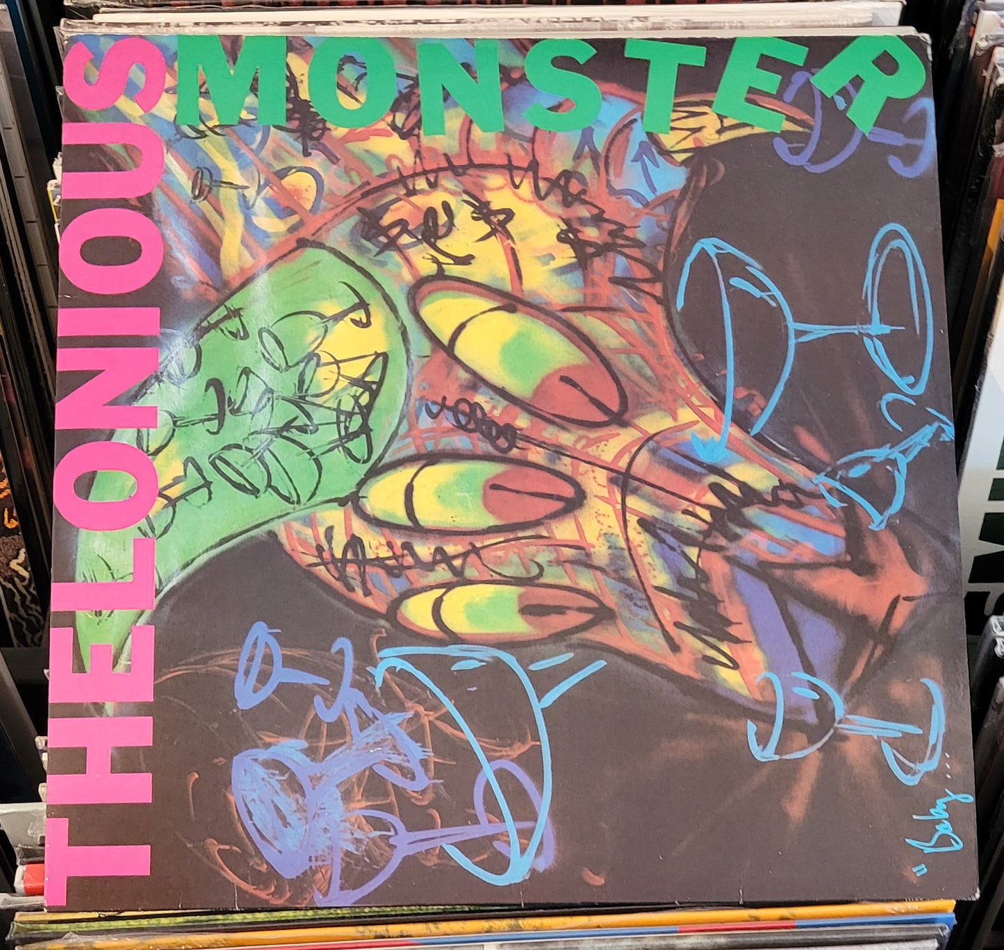 THELONIOUS MONSTER "Baby...You're Bummin' My Life Out In A Supreme Fashion" LP (1986) VG+/VG+