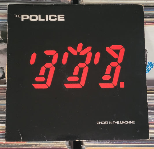 POLICE, THE "Ghost in The Machine" LP (1981) USED VG/VG