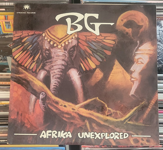 BOYE GBENRO "Africa Unexplored" LP (1986) Nigerian Reggae VG+/VG+