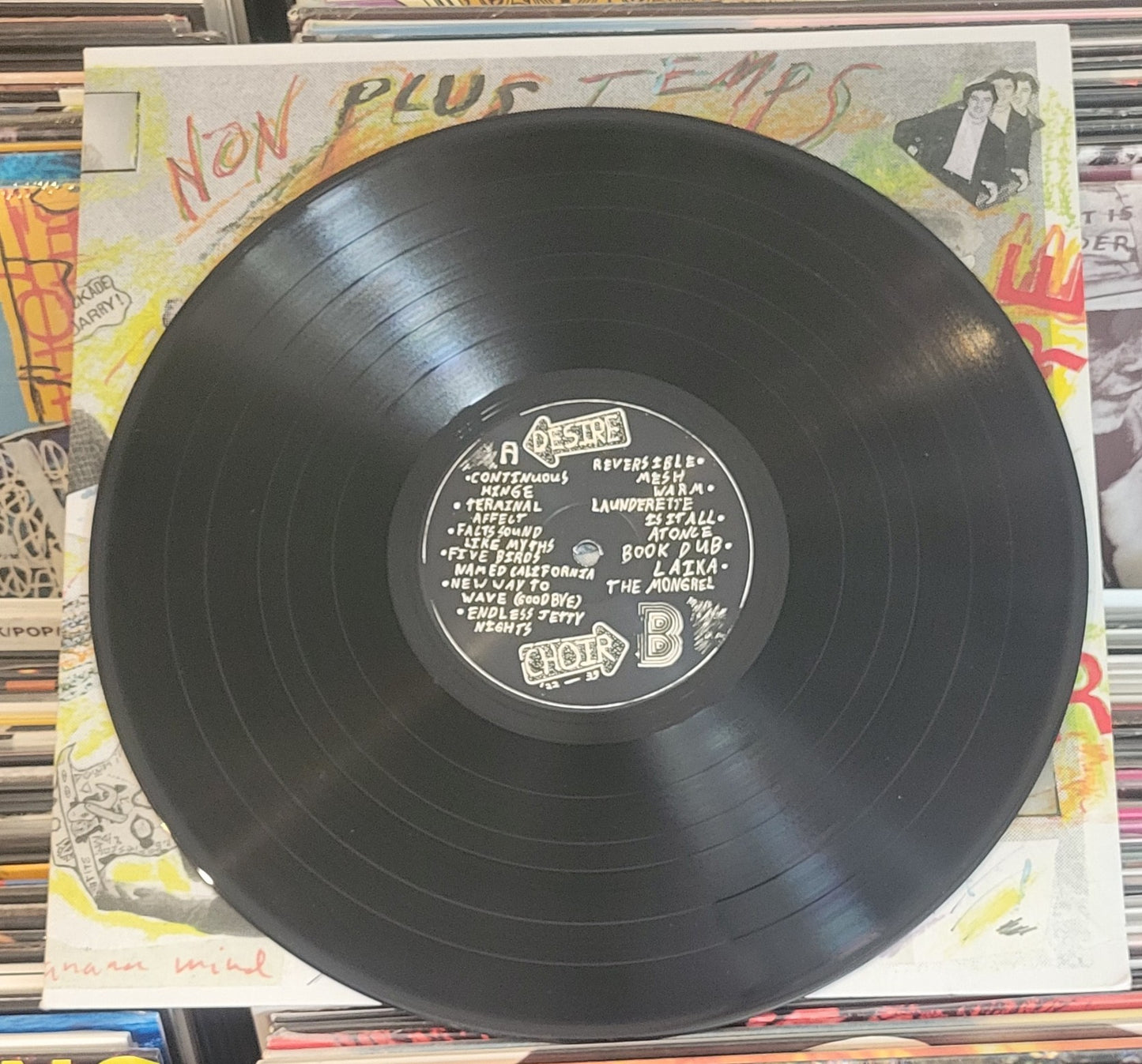 NON PLUS TEMPS "Desire Choir" LP (2022) Limited Vinyl Art Rock VG+/VG+