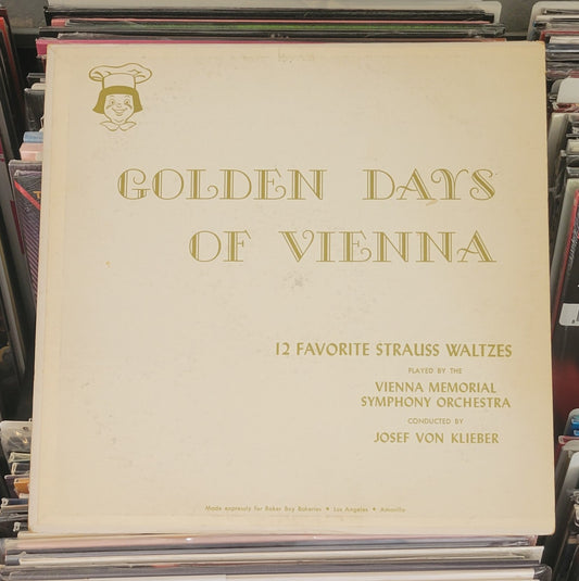 VIENNA MEMORIAL SYMPHONY ORCHESTRA "Golden Days of Valencia" LP (Colored Vinyl) VG/VG