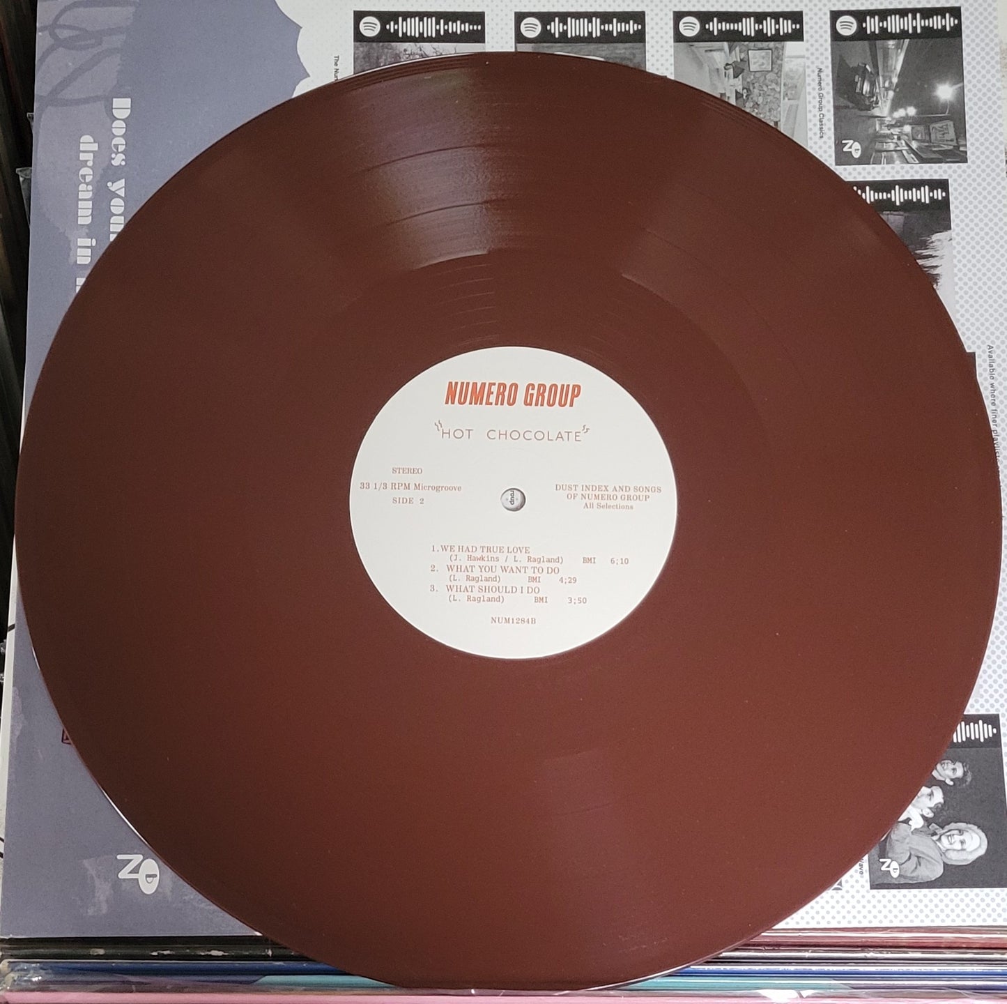 HOT CHOCOLATE s/t 2022 Reissue SOUL Cocoa Color LP VG+/VG+