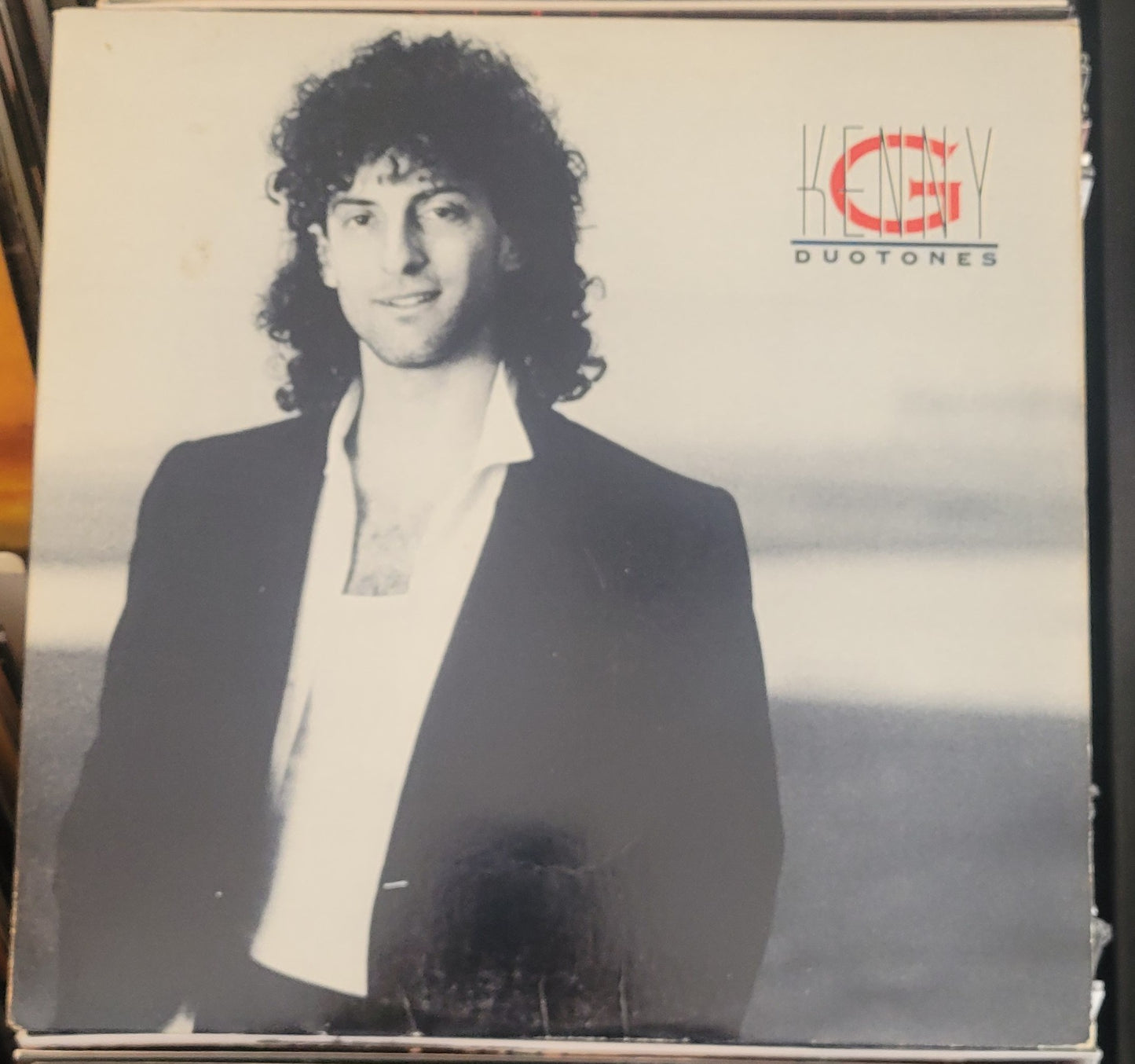 KENNY G "Duotones" LP (1986) Smooth Jazz ARISTA VG/VG