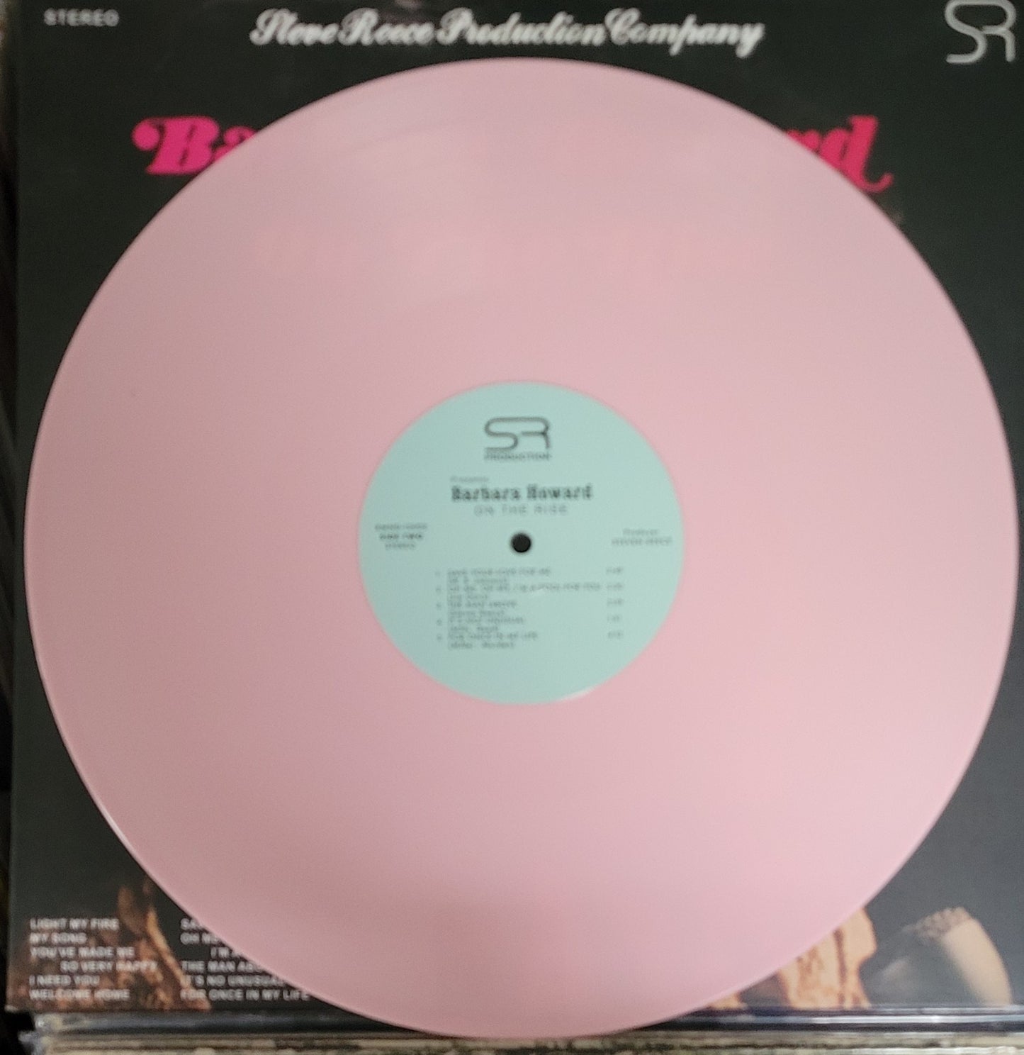 HOWARD, BARBARA "On The Rise" SOUL LP 2019 Pink Vinyl VG+/VG+