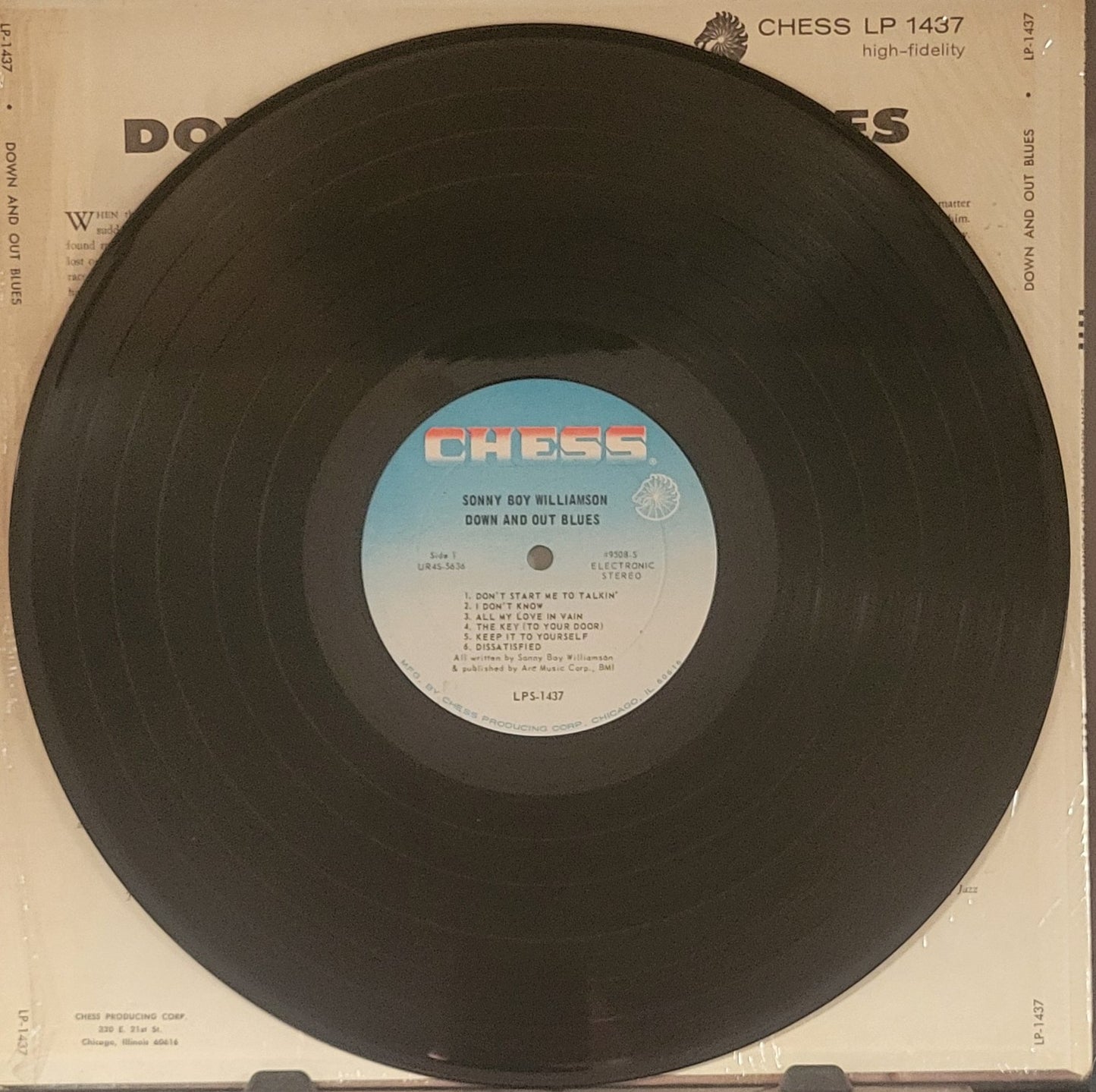 WILLIAMSON, SONNY BOY "Down and Out Blues" LP (1966)