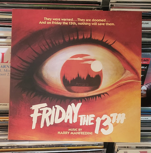 FRIDAY THE 13TH (Original Motion Picture Score) Harry Manfredini ORANGE 180g NM