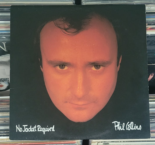 COLLINS, PHIL "No Jacket Required" LP 1985 Canadian Press VG/VG