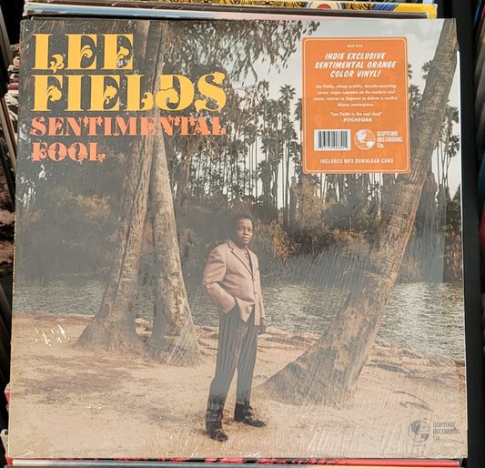 FIELDS, LEE "Sentimental Fool" LP (2022) SOUL Orange VG+/VG+