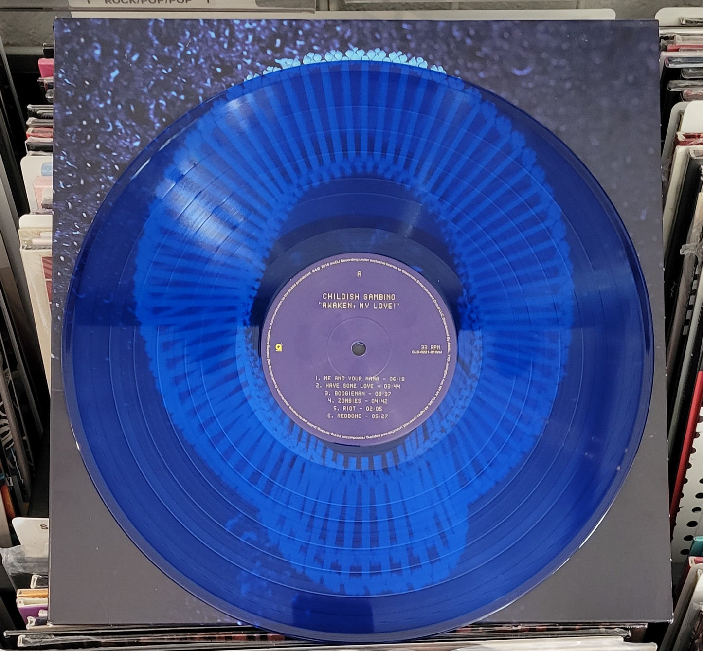 CHILDISH GAMBINO "Awaken My Love" LP (Blue)