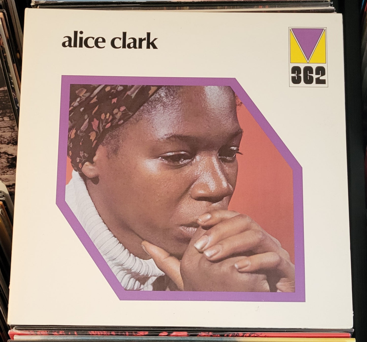 CLARK, ALICE "Alice Clark" LP (2001) Mainstream Reissue SOUL VG+/VG+