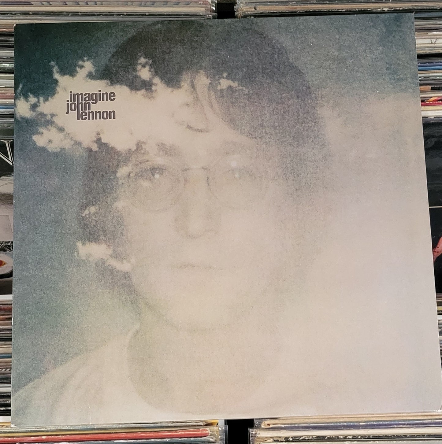 LENNON, JOHN "Imagine" LP (2015) Remastered 180g Reissue VG+/VG+