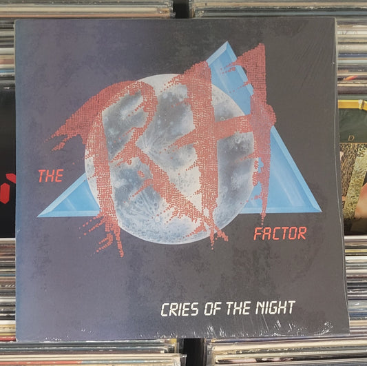 RH FACTOR, THE "Cries Of The Night" LP (1988) Los Angeles Rock/Metal SEALED