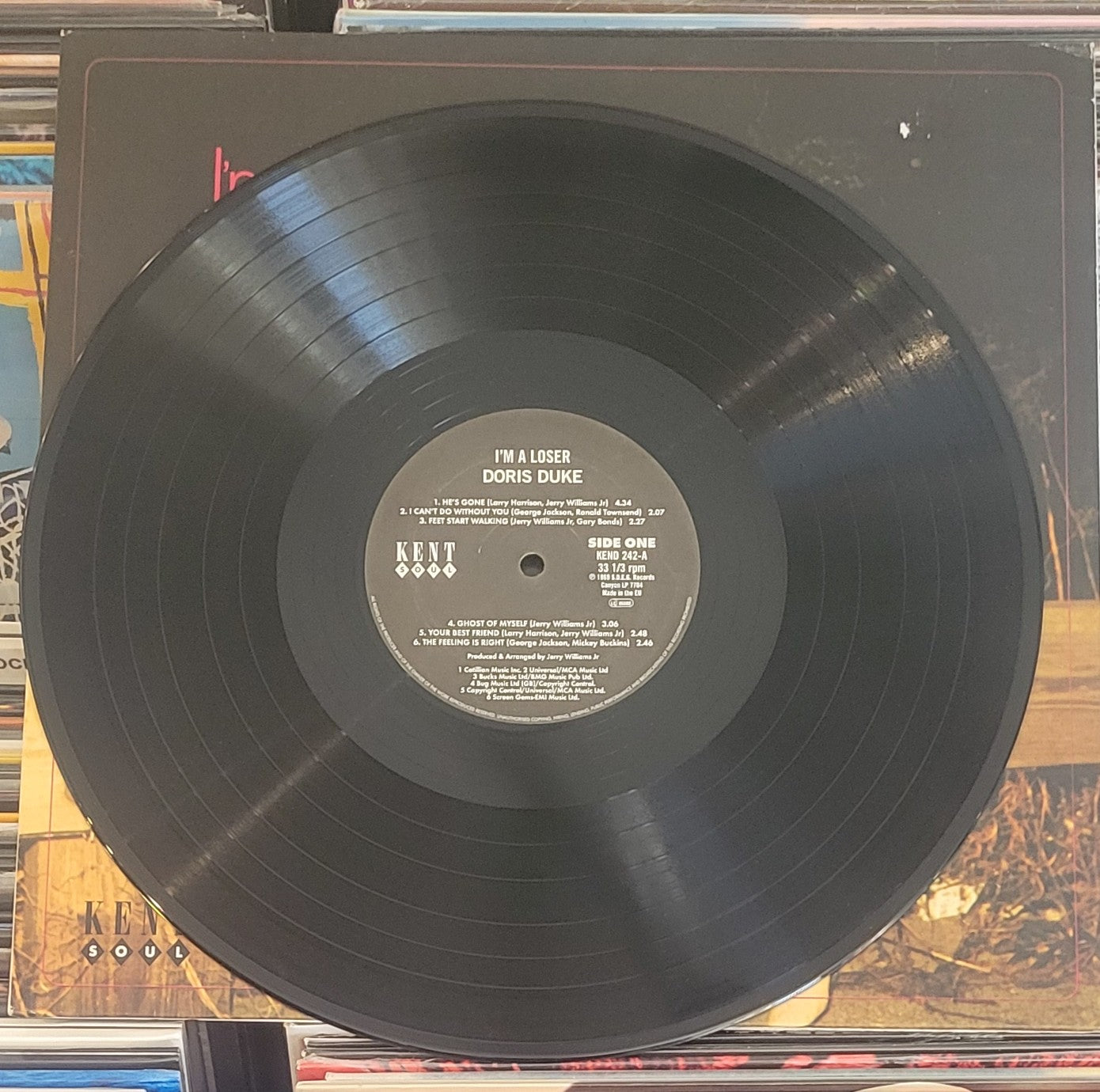 DUKE, DORIS "I'm a Loser" (2010) Funk/Soul UK Reissue VG+/VG+