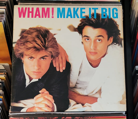 WHAM! "Make It Big" LP (1984) Pop Synth GEORGE MICHAEL VG+