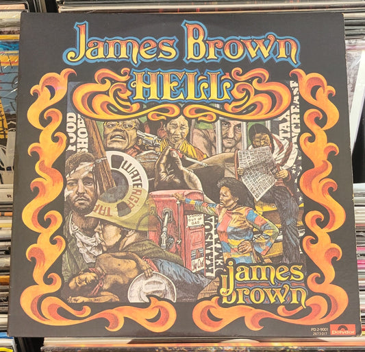 BROWN, JAMES "Hell" LPx2 (1974) Original Press Gatefold VG+/VG+