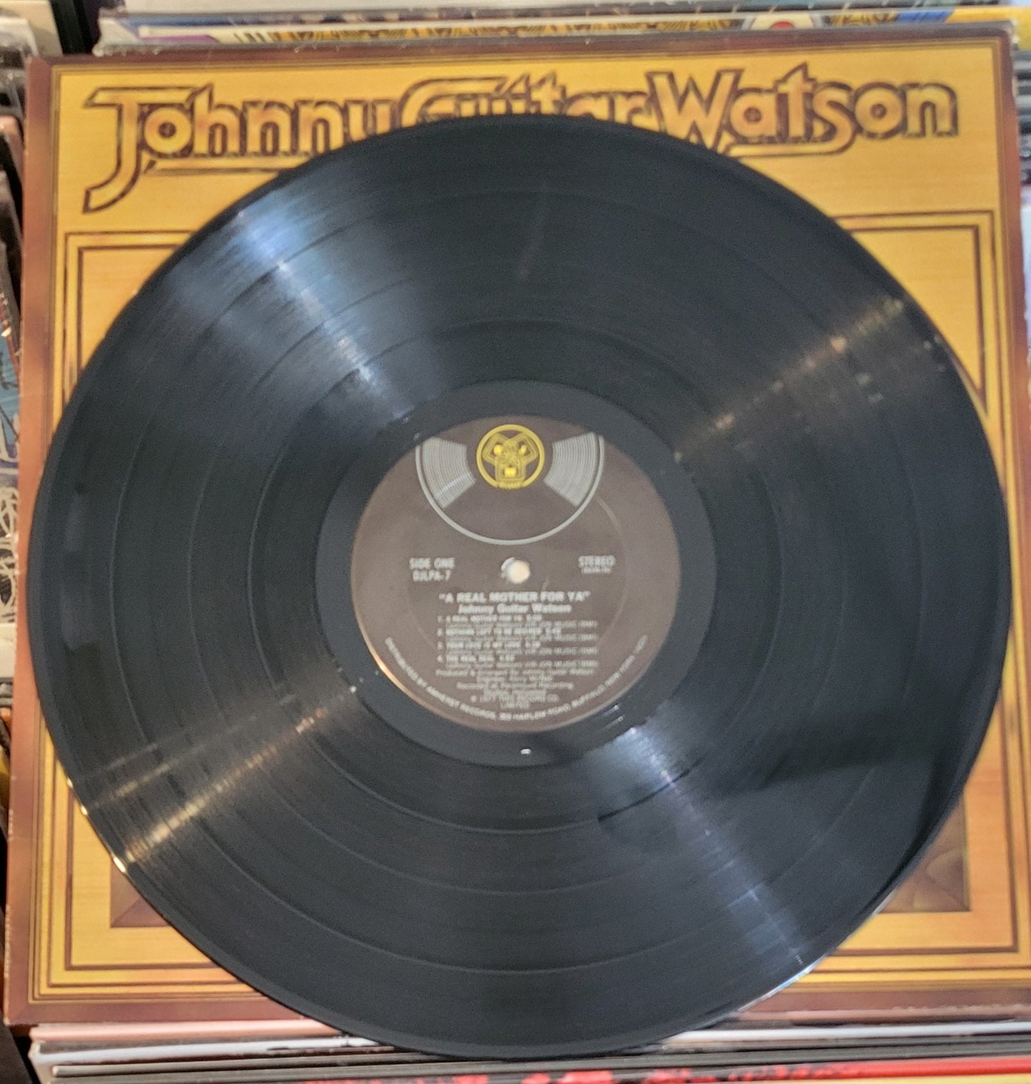WATSON, JOHNNY GUITAR "A Real Mother For Ya" (1977) Funk Disco VG/VG