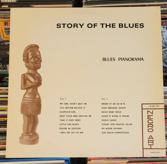 VARIOUS "STORY OF THE BLUES (BLUES PANORAMA)" 1967 Negro Art French Press VG/VG