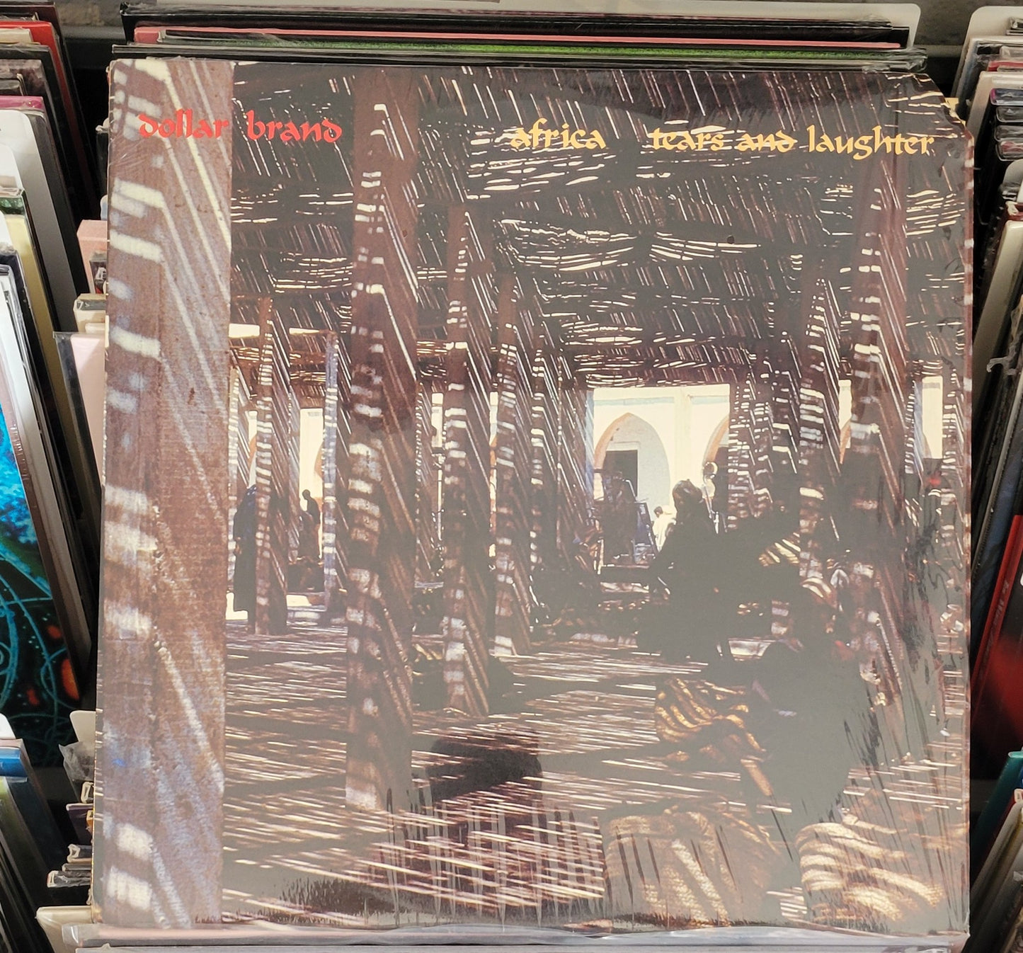 DOLLAR BRAND "Africa - Tears and Laughter" LP (1980) VG+/VG