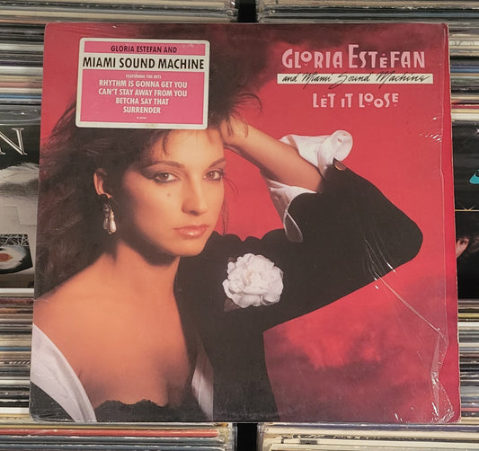 ESTEFAN, GLORIA AND MIAMI SOUND MACHINE "Let it Loose" LP (1989) VG+/VG+