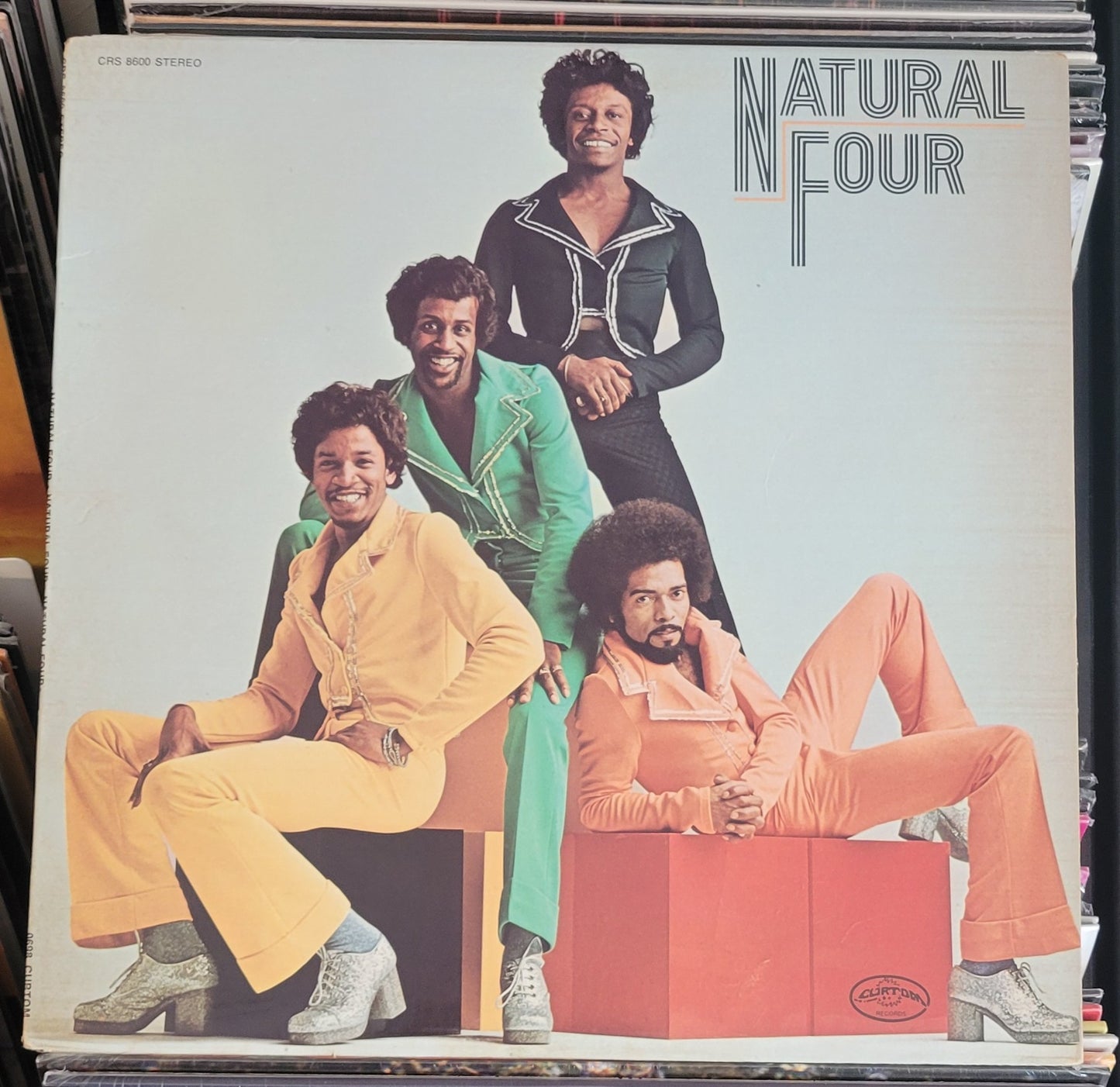 NATURAL FOUR s/t (1974) Funk Soul VG/VG