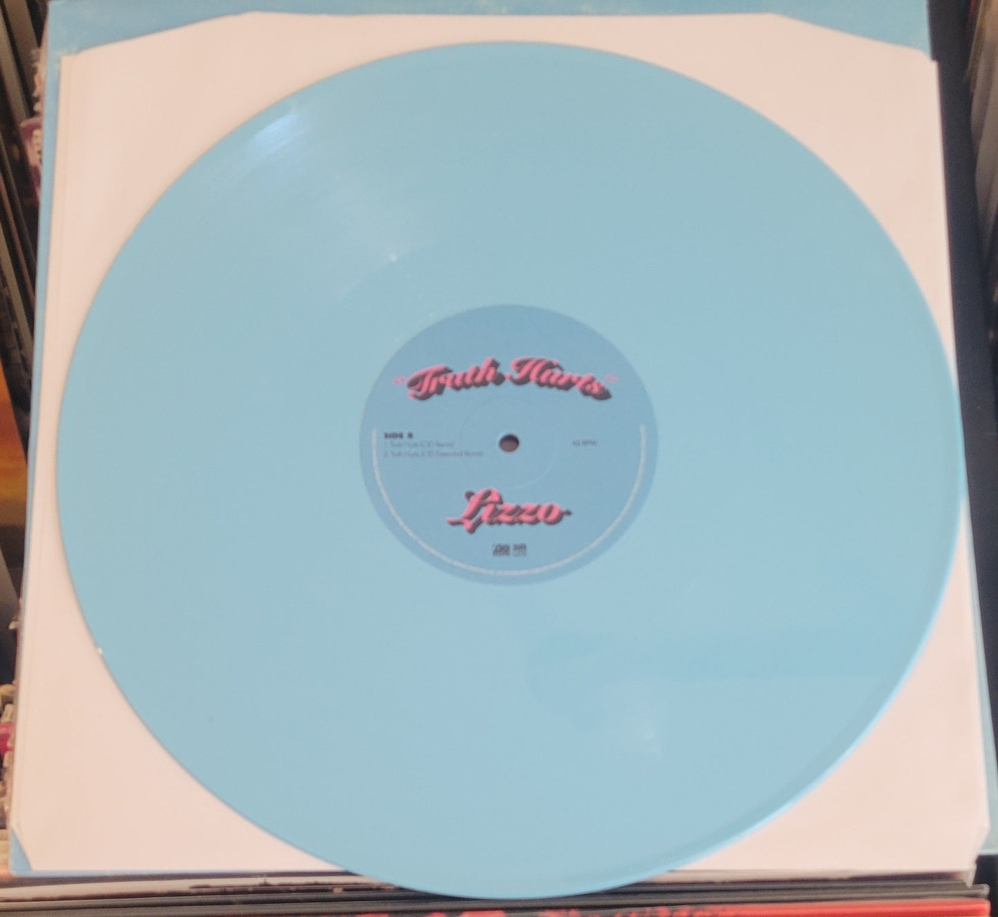 LIZZO "Truth Hurts" (2020) 12" Single BLUE VINYL NM/NM