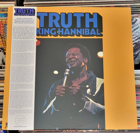KING HANNIBAL "Truth" LP (2010) Funk/Soul Reissue VG+/VG+