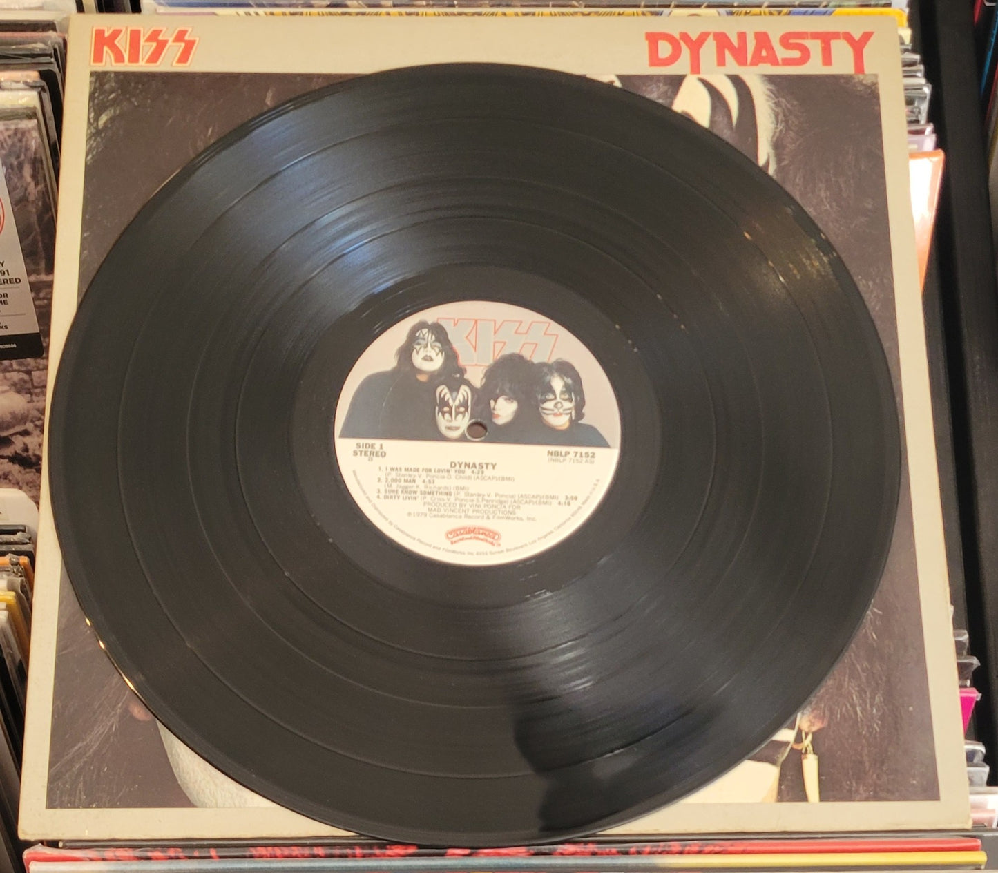 KISS "Dynasty" LP (1979) VG/VG