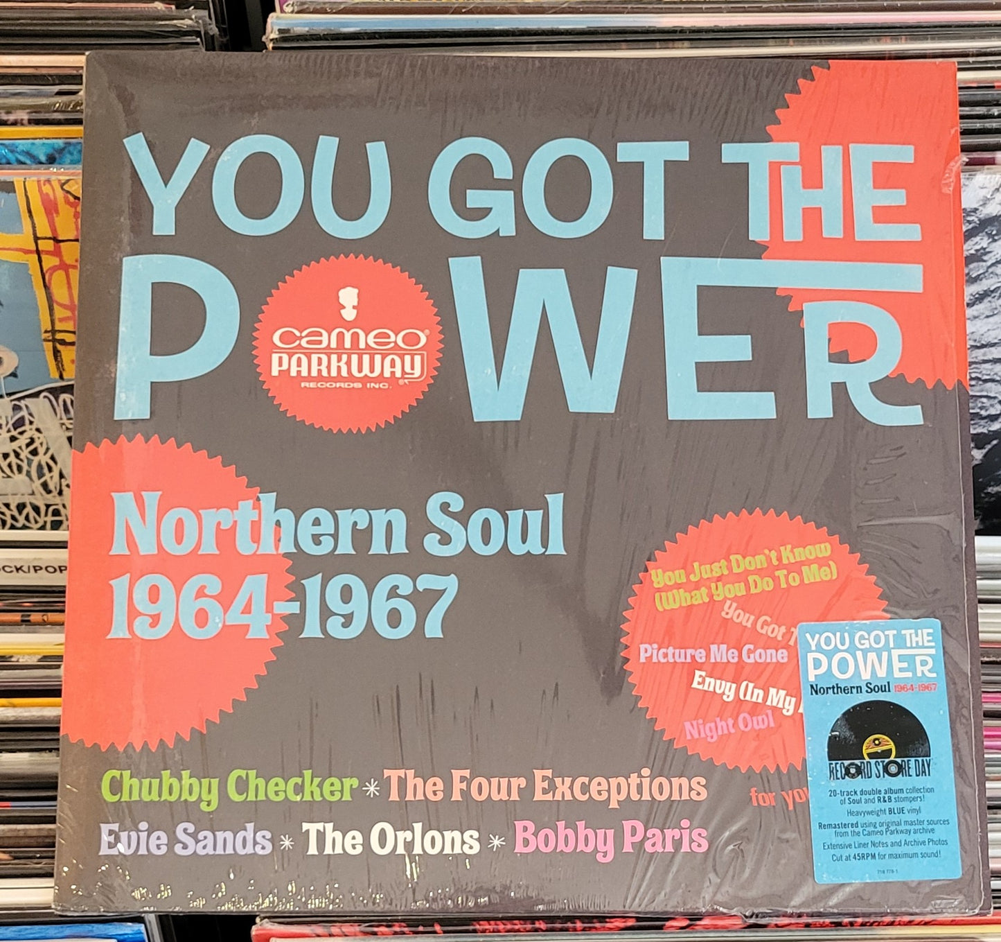 YOU'VE GOT THE POWER (Northern Soul 1964-1967) RSD 2021 Blue Vinyl 2LP VG+/VG+