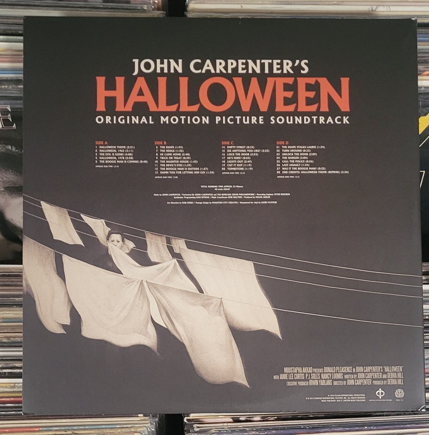 CARPENTER, JOHN - HALLOWEEN (OST) 45 rpm Limited 180g 2013 VG+/VG+