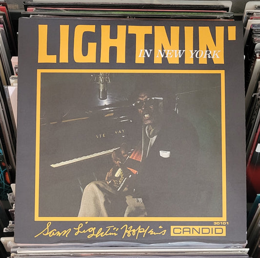HOPKINS, SAM LIGHTNIN "Lightnin' In New York" LP (180g) 2005 VG+/VG+