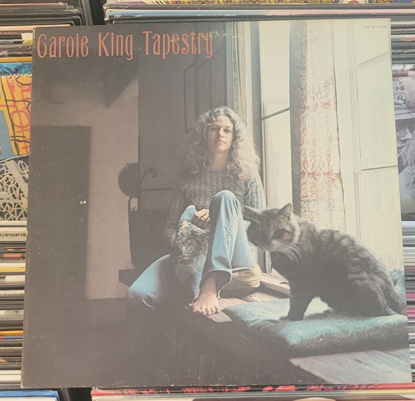 KING, CAROL "Tapestry" LP (1971) Original Ode Pressing VG/VG