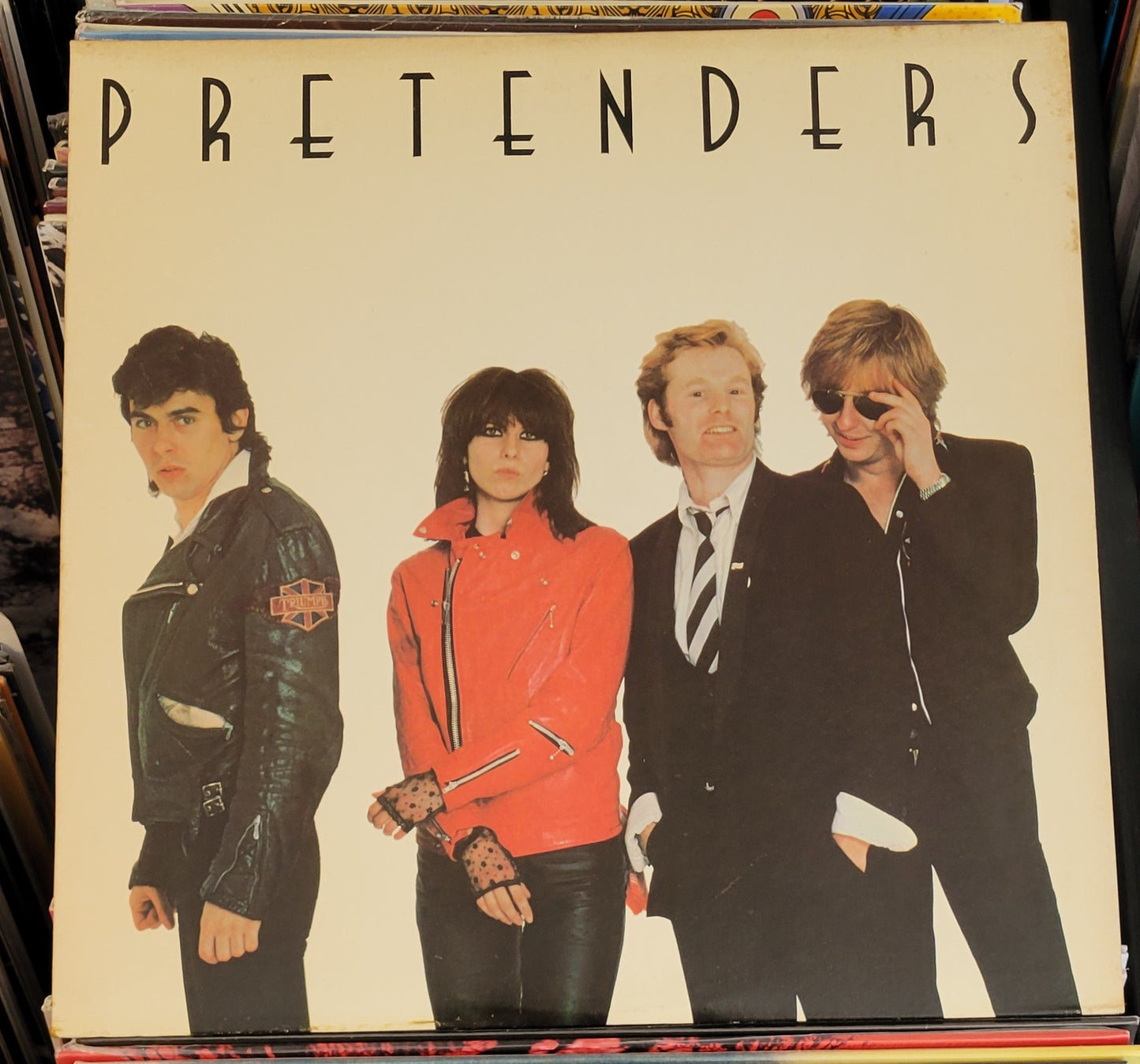 PRETENDERS "Pretenders" LP (1980) Rock New Wave VG/VG