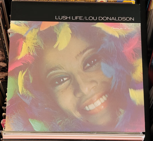 DONALDSON, LOU "Lush Life" LP (1986 Blue Note RE) VG+/VG+