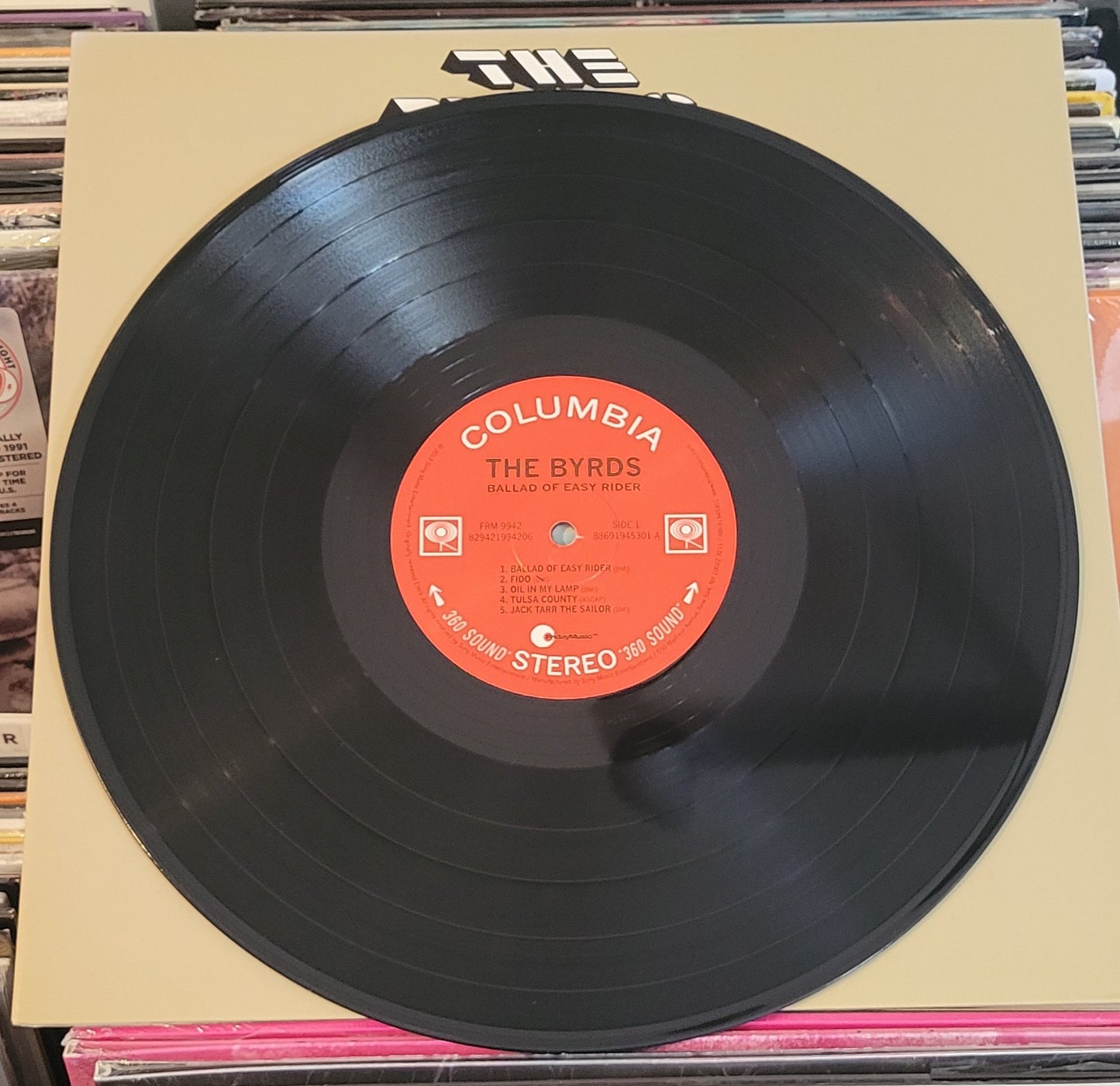 BYRDS, THE "Ballad of Easy Rider" LP (180g) 2012 VG+/VG+