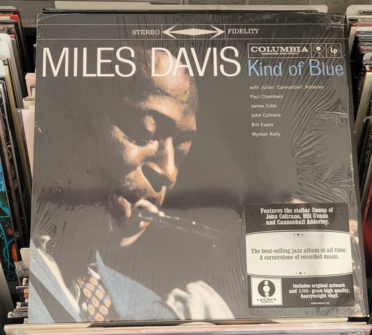 DAVIS, MILES "Kind of Blue" LP (180g) 2010 Legacy Reissue VG+/VG+