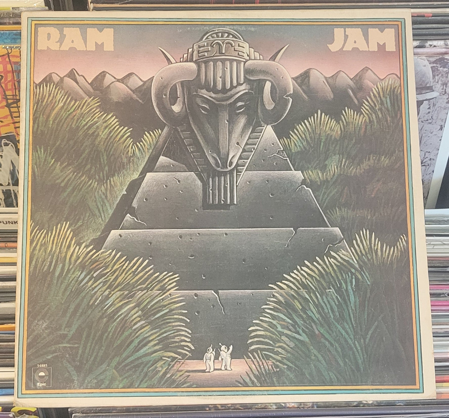 RAM JAM "Ram Jam" LP (1977) Classic Rock Original VG/VG