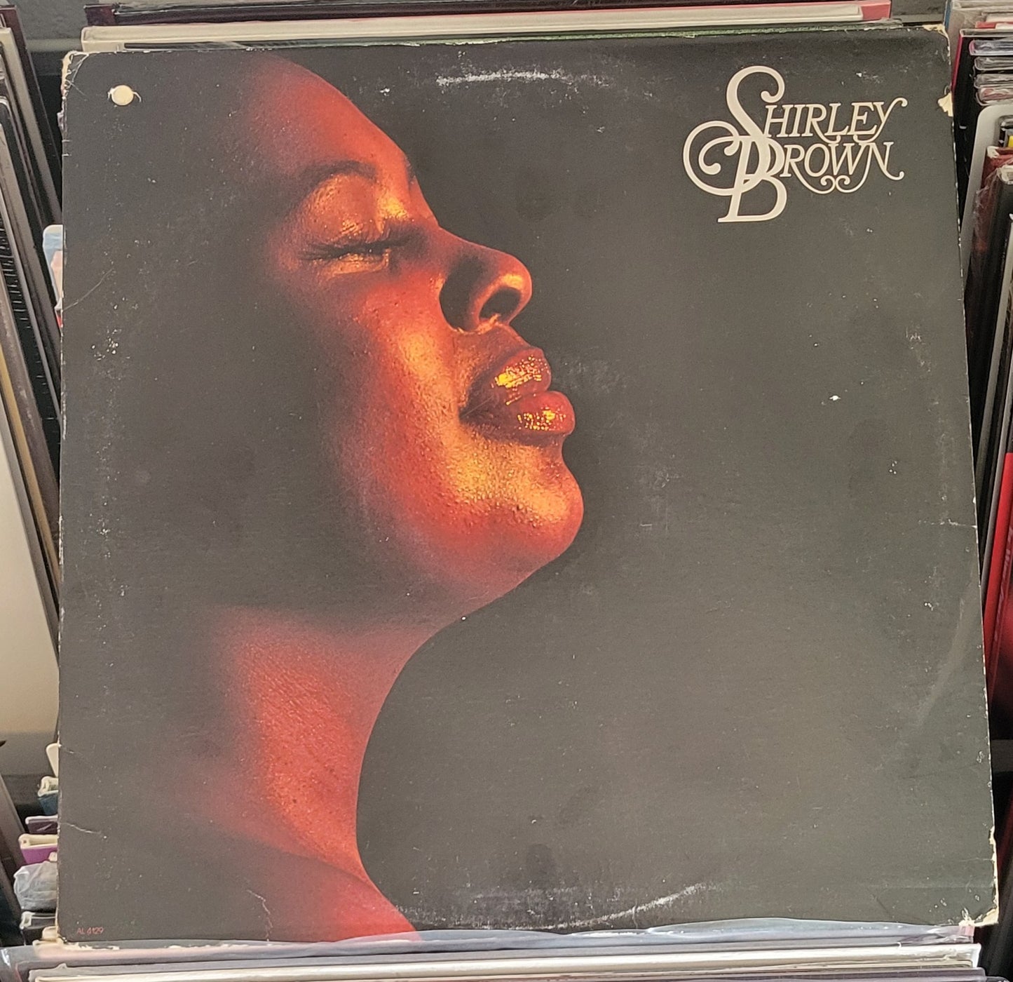BROWN, SHIRLEY "Shirley Brown" LP (VG/VG) PROMO